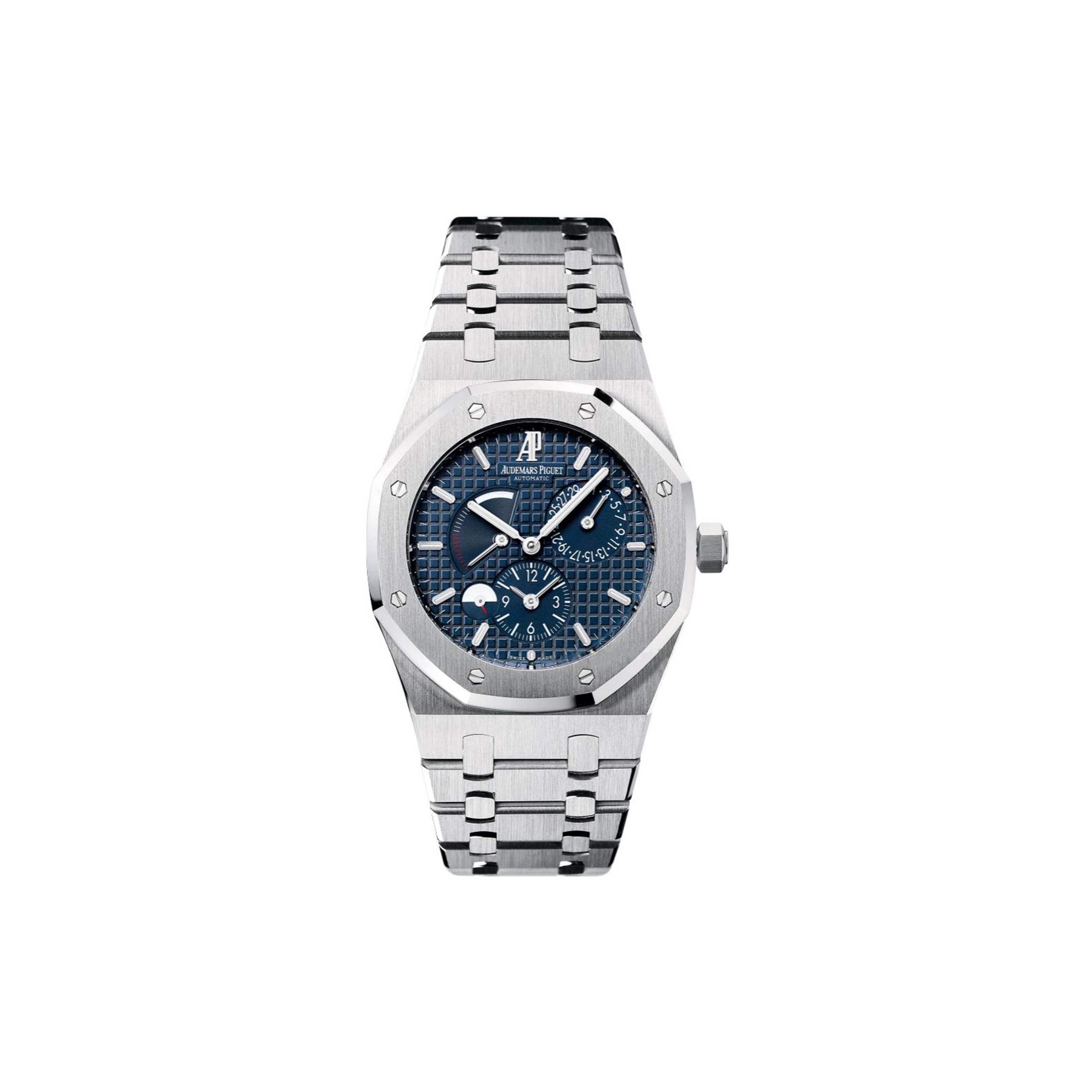 AUDEMARS PIGUET ROYAL OAK DUAL TIME 39MM WATCH 26120ST.OO.1220ST.02